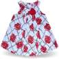 Preview: Kleid Baby Kinder Sommerkleid Weiß Rosen
