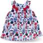 Preview: Kleid Baby Kinder Sommerkleid Mode Blau Weiß Rot