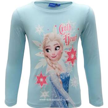 Disney Frozen Sweatshirt Shirt Longsleeve Longshirt Langarmshirt Blau