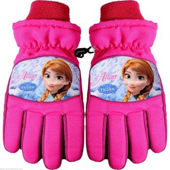 Kinder Handschuhe Frozen Anna Pink