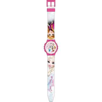 Frozen Kinder Armbanduhr Uhr Digital Pink