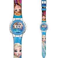 Frozen Kinder Armbanduhr Uhr Digital Weiß
