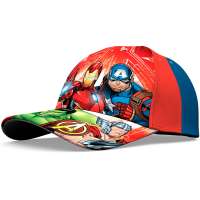 Avengers Kinder Basecap Baseball Cap Rot