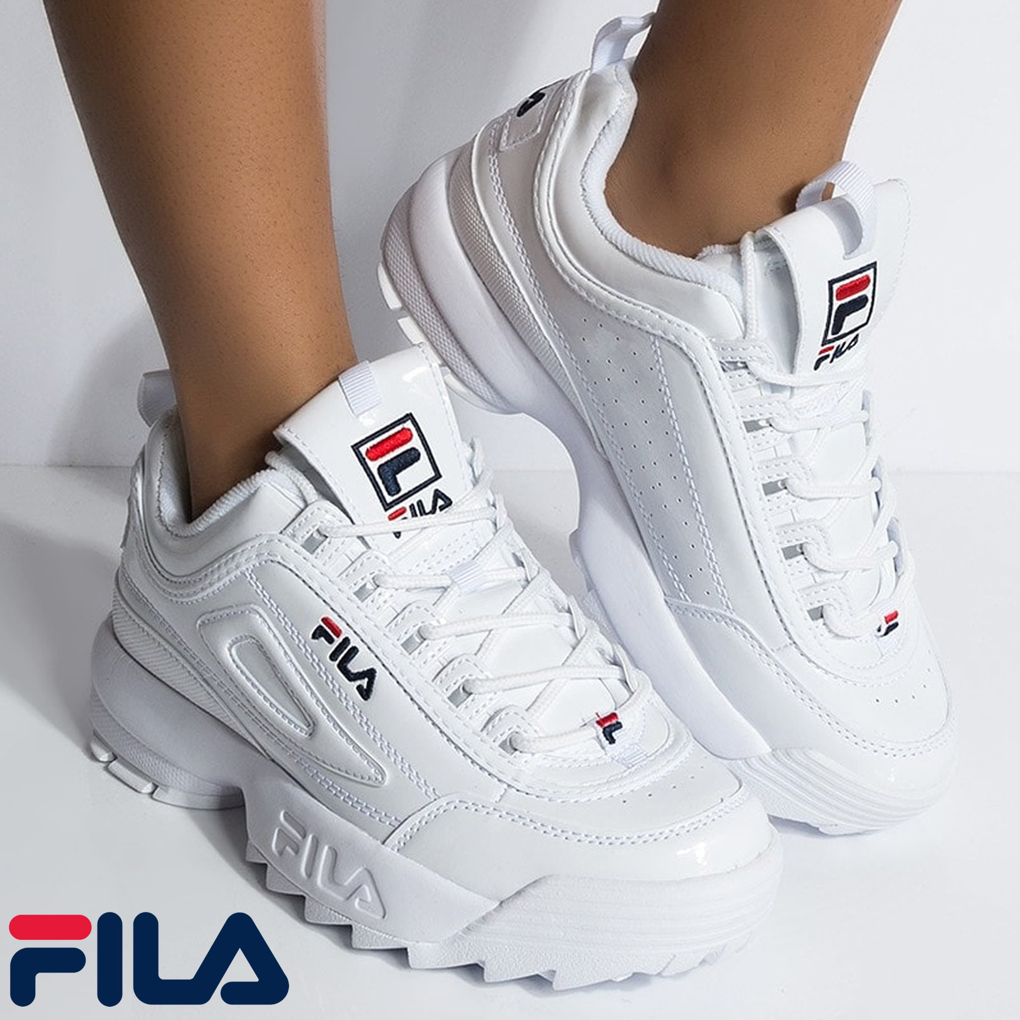FILA Schuhe Sneaker Damen Disruptor Weiß | Knirpsenland Babyartikel