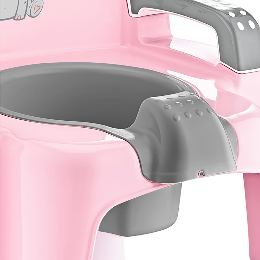 Töpfchentrainer Kinder-Töpfchen Toilettensitz mit Leiter rosa in Hessen -  Neu-Isenburg