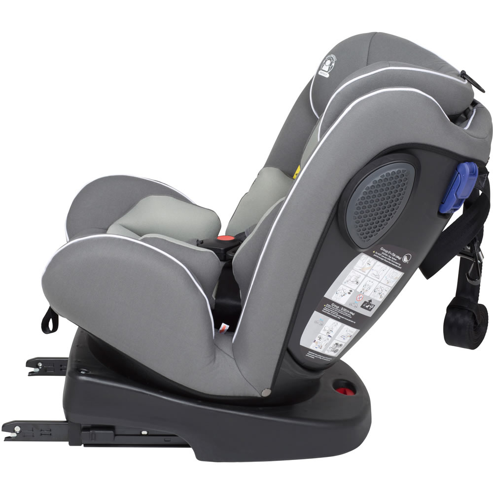BabyGo Iso360 Isofix Grau Kindersitz Nova Knirpsenland Reboarder Babyartikel 