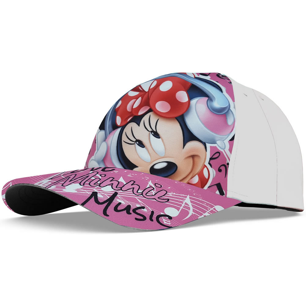 Kinder Mädchen Sommer Minni Maus Mesh Snapback Baseball Cap Hat Mütze Kappe Hut