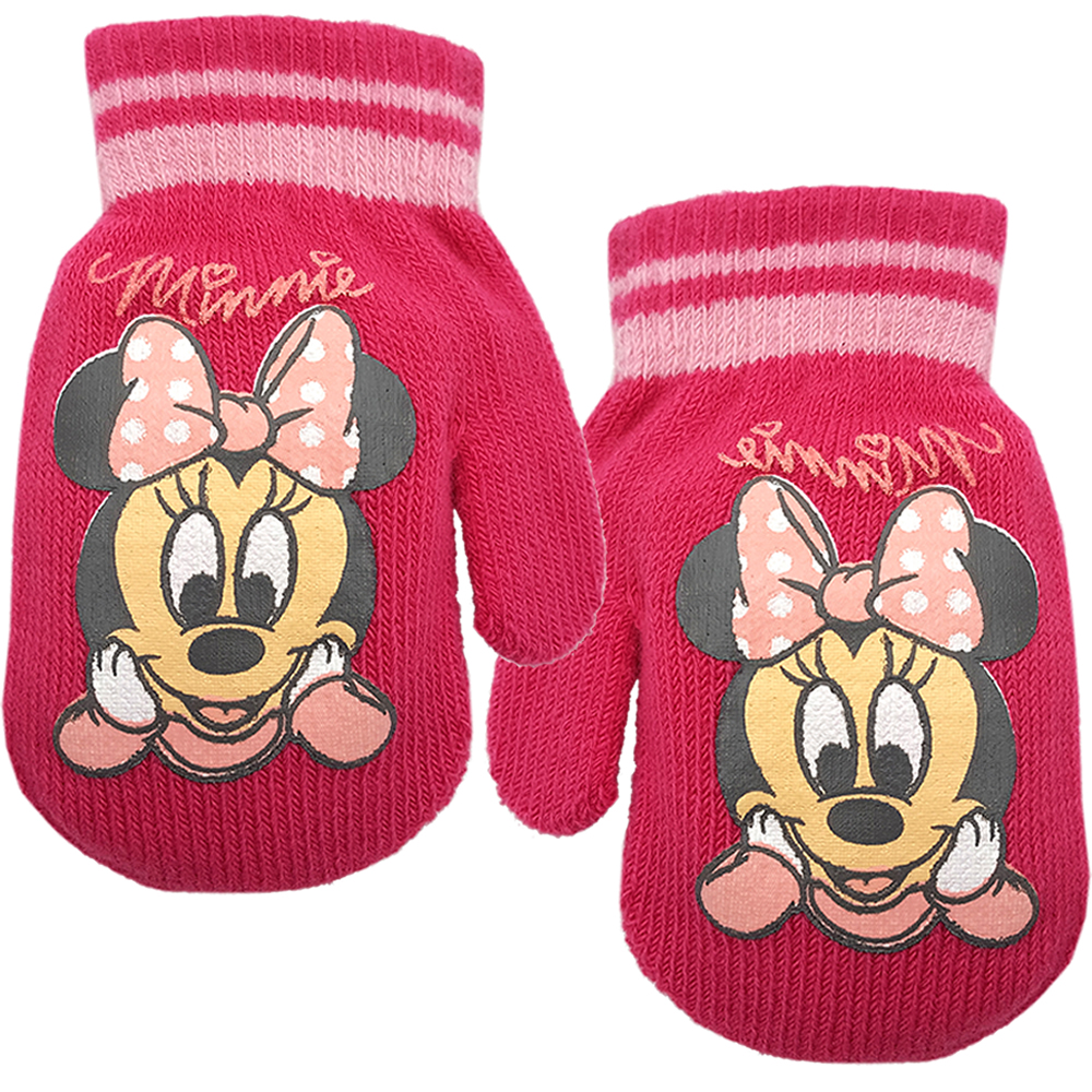 Disney Minnie  Kinder Handschuhe Winterhandschuhe Strickhandschuhe Handschuhe