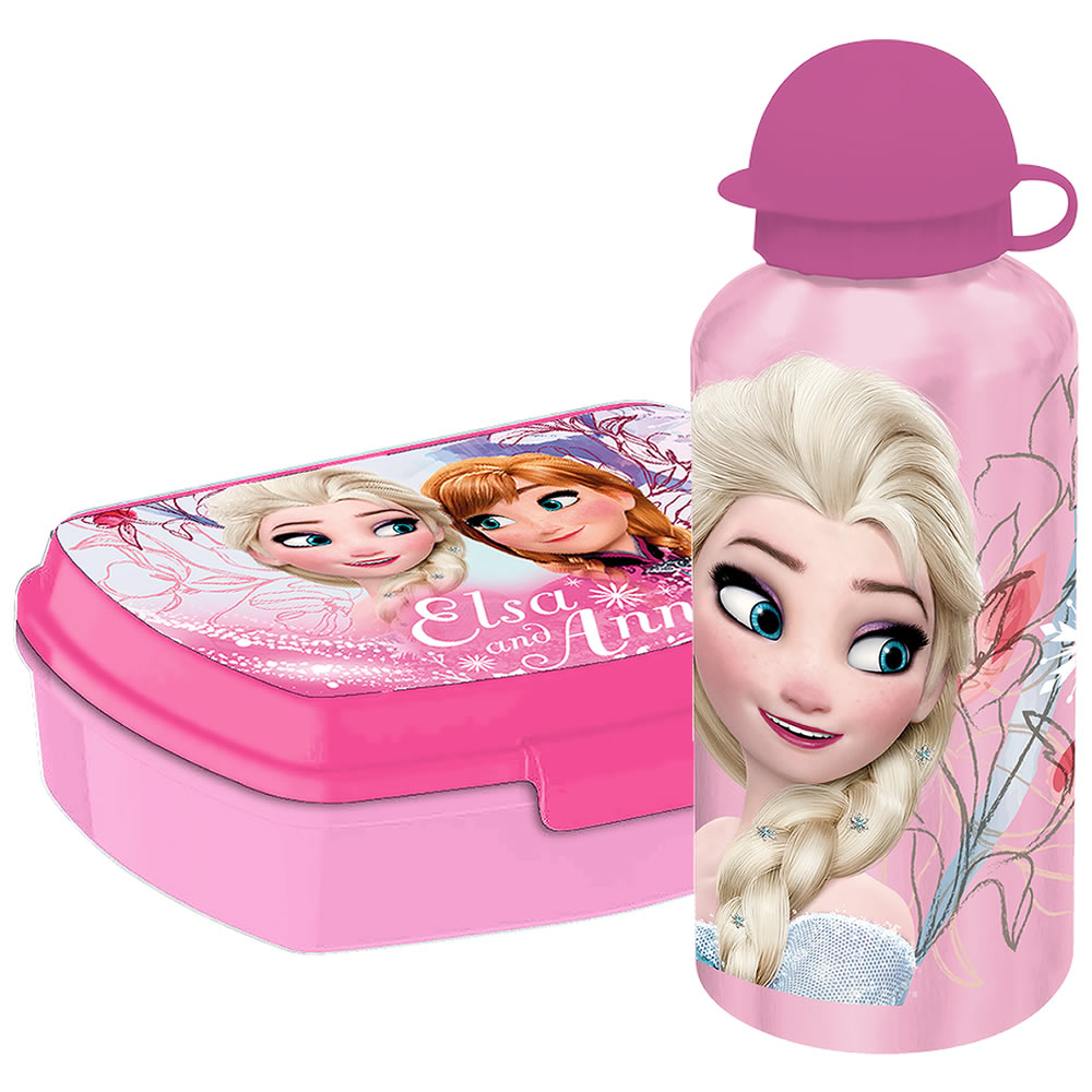 Disney Prinzessinen Brotbox&Flasche Set Farbe Pink 