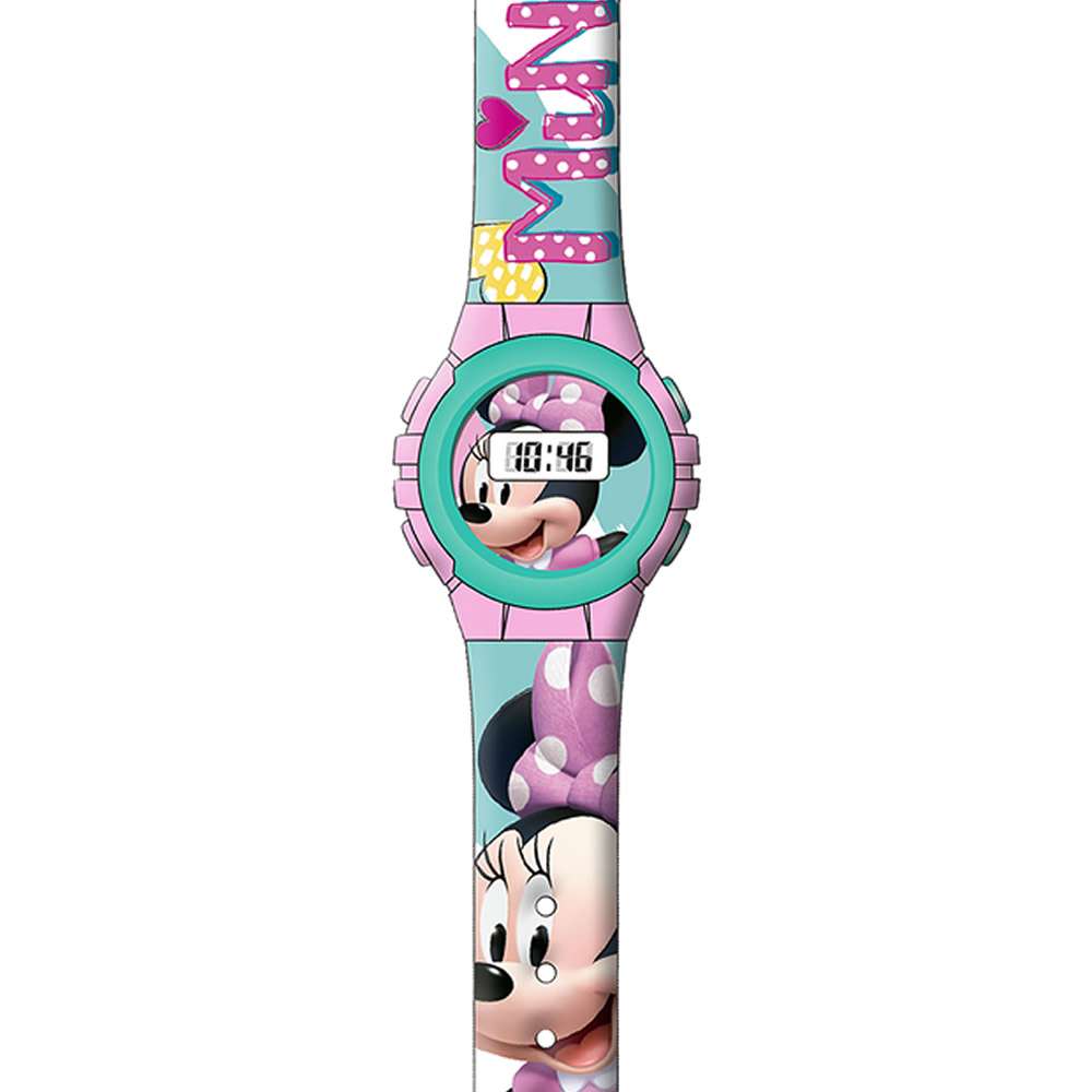 Minnie Maus Kinder Armbanduhr Uhr Digital Türkis