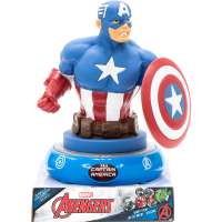 Avengers Captain America 3D Nachttischlampe LED