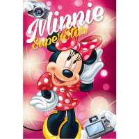 Minnie Mouse Fleece Kinder Decke Disney