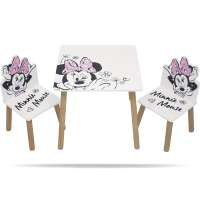 Minnie Mouse Sitzgruppe Kindersitzgruppe Holzsitzgruppe Holz Classic