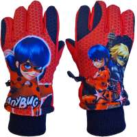 Ladybug Kinder Ski Winter Handschuhe Rot