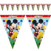 Wimpelkette Girlande 2,3Meter Geburtstagsgirlande Mickey