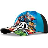 Avengers Kinder Basecap Baseball Cap Blau