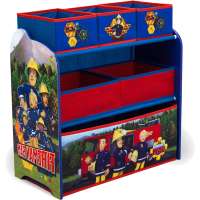 Feuerwehrmann Sam Kinderregal Spielzeugregal Spielzeugbox